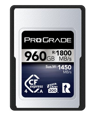 ProGrade Digital CFexpress 4.0 Type A IRIDIUM 960GB VPG200 記憶装置歌留多 (最大限度読み込む1800MB/s 最大限度書込1700MB/s) プログレードデジタル 定まりインポート品