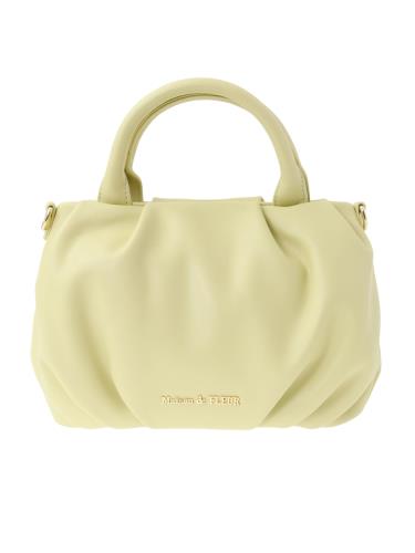 [棲み家 ド フルール] お召しもの 派手ショルダーバッグ レディース ライトグリーン