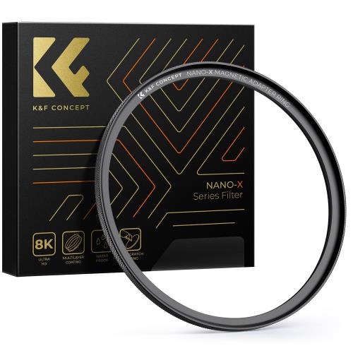 KF Concept ステップアップリング 67mm-82mm 磁気アダプターリング 67mmレンズに82mmマグネットフィルターを装着 強い吸着力 フィルタを快速に着脱可能 アルミ合金製 アダプターリング フィルター径変換アダプター