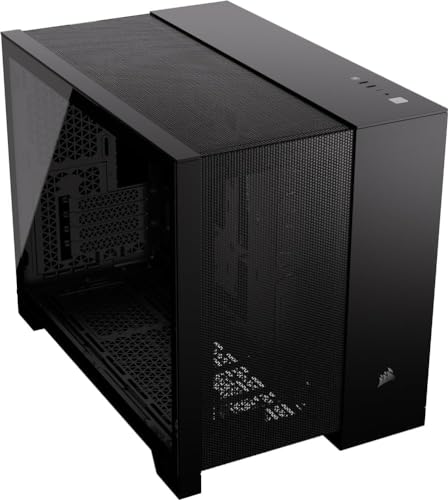 CORSAIR 2500D AIRFLOW Micro ATX Dual Chamber マイコン入れもの 黒いこと CC-9011263-WW