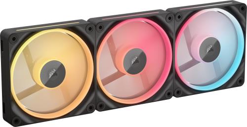 その他 CORSAIR iCUE LINK LX120-R RGB Triple Reverse Fans Starter Kit CO-9051050-WW