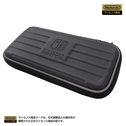 任天堂ライセンス商品タフポーチ for Nintendo Switch Lite ブラック?グレー Nintendo Switch Lite対応