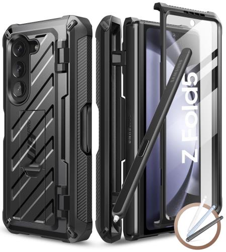 SUPCASE Galaxy Z Fold 5 5G (2023) 入れもの 全面防御すること 米軍MIL判定基準手に入れる 防御すること写真フィルム付き添い人 Z Fold5 / SC-55D / SCG22用 照明ランプ役立つこと 書き込み納める Spen防御すること入れもの付き添い人耐衝撃 防塵 防御すること 入れもの UBPro 続きもの