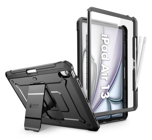 SUPCASE iPad Air 13インチ 2024 M2 ケース 全面保護 Apple 鉛筆充電対応 Apple ペン収納 保護フィルム付き スタンド内蔵型 頑丈なキックスタンド保護ケース UBPro シリーズ