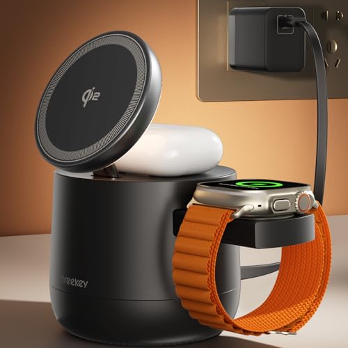 楽天市場】Threekey【Apple公認・MFi・Qi2・PSE公式認定】4in1 MagSafe