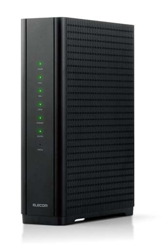 エレコム 無線LANルータ 無線電話ローカルエリアネットワーク 無線LAN7 5765＋2882＋688Mbps 有線10Gbps F-Secure EasyMesh WRC-BE94XSD-B