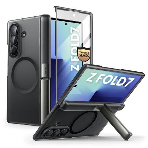 i-Blason Galaxy Z Fold 7 (2025) ケース 保護カバー 米軍MIL規格取得 保護フィルム付き 内蔵スタンド Sペン収納 女性向け おしゃれ 二重の構造 耐衝撃 綺麗 かわいい バンパー Cosmoシリーズ