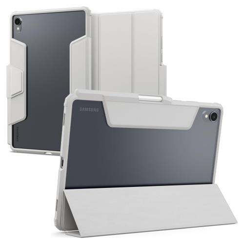 Spigen Galaxy Tab S11 ケース (2025年モデル) 背面 クリア 透明 米軍MIL資格 スリム スタンド 耐衝撃 傷防止 カメラ保護 オートスリープ ウルトラ・ハイブリッド・プロ ACS10213 (グレー)