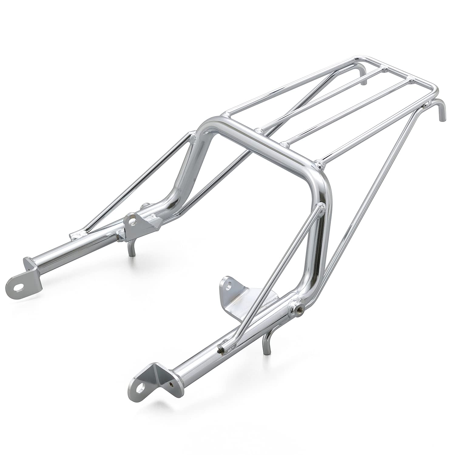 デイトナ(Daytona) バイク用 リアキャリア GB350(21-23)専用 シートと荷台がフラット設計 クラシックキャリア クローム 23133