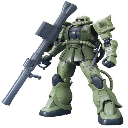 HG 機動戦士ガンダム THE ORIGIN ザクII C型/C-5型 1/144スケール 色分け済みプラモデル画像