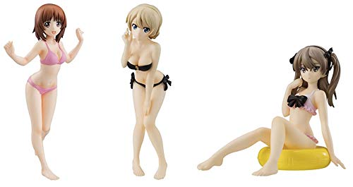 Gasha Portraits ガールズパンツァー最終章 ［全3種セット(フルコンプ)］ バンダイ ガシャポン画像