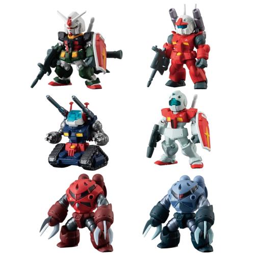 FW GUNDAM CONVERGE OPERATION JABURO 全6種セットフルコンプ（ガンダムシリーズ）※10個入りBOX商品ではございません。画像