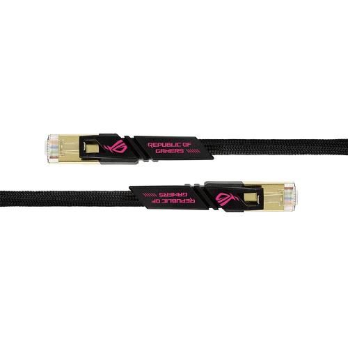 ASUS ROG CAT7 CABLE 最大限度600MHzおよび10GB 遷らすす早さ 網状組織有線テレビ （３M）