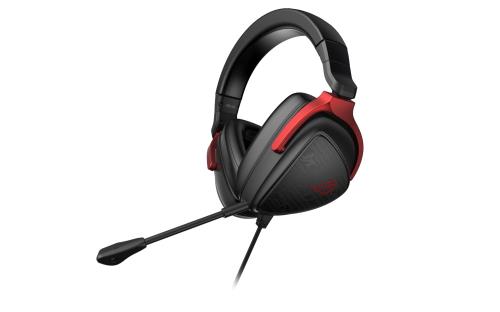 ASUS ゲーミングヘッドセット ROG Delta S Core (7.1chバーチャルサラウンドサウンド / 50粍 ASUS Essence１番ウッド / 3.5粍有線繋ぎ合わせる / 軽さ270 / 国内置き目品) 黒いこと 普通