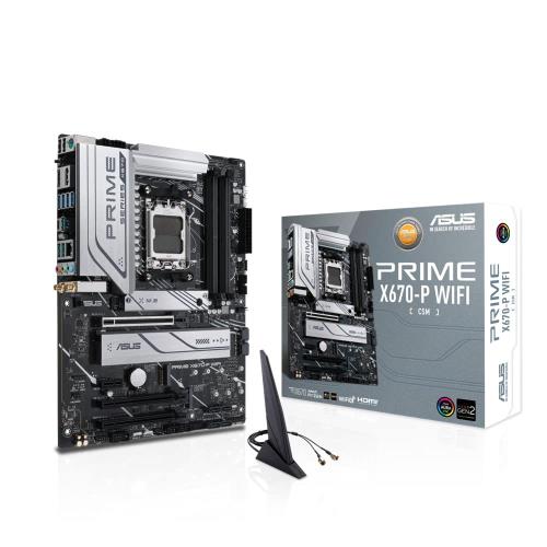 ASUS PRIME X670E-PRO WIFI-CSM AMD Ryzen 7000 シリーズ AM5 対応 X670 搭載 ATX マザーボード/国内正規代理店品