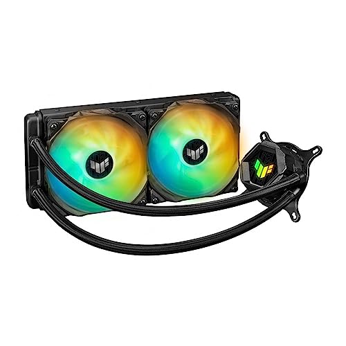 ASUS CPUクーラー 240mm オールインワン AIO 水冷 TUF GAMING LC 240 ARGB J 黒 国内正規代理店品