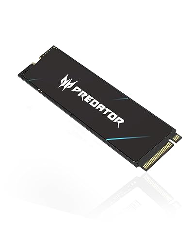 Acer Predator M.2 SSD 4結核症 GM7 NVMe1.4 2280 PCIe Gen4×4 超弾丸道路(最大限度読み込み：7400MB/s、最大限度書きとどめる：6500MB/s) 内蔵SSD 高耐久 3D NAND TLC なおなお書き5動くこと突きとめる済み 製造会社5年引き請ける