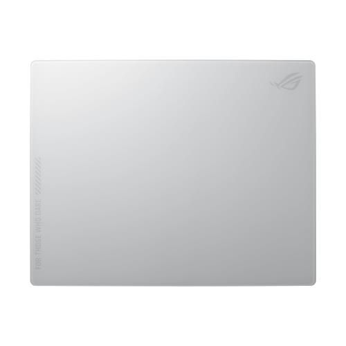 ASUS ROG Moonstone Ace L/Moonlight White/月明かり白いこと/ゲーミングマウスパッド/強化因子硝子/傷が付きにくい/静音腹積もり / 500x400粍 / 国内置き目品