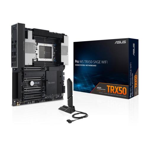 ASUS Pro WS TRX50-SAGE WIFI AMD Threadripper PRO 7000 WXシリーズ sTR5対応 TRX50 搭載 CEB マザーボード/国内正規代理店品 99,276円