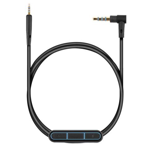 Cavo Microfono Audio 150cm Con Telecomando Jack 3.5mm Per Bose QC35, QC25, SoundTrue – Ricambio Compatibile IOS/Android