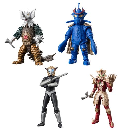 バンダイ(BANDAI) 超動αウルトラ怪獣3 (4個入) 食玩・チューインガム (ウルトラマンシリーズ)画像