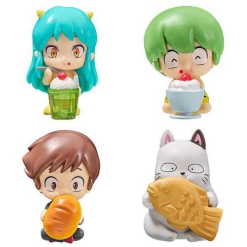 うる星やつら もぐもぐ隊 × 全4種セット フルコンプ ガチャガチャ カプセルトイ画像