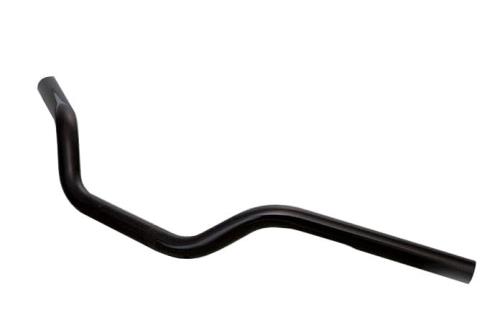 キジマ(Kijima) バイクパーツ ハンドルバー XLXスタイル 電子スロットル用 φ25.4 スチール製ブラック仕上げ ハーレー HD-04675
