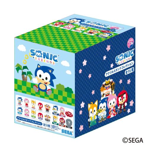 セガフェイブ(SEGA Fave) SONIC&FRIENDS アクリルスタンド アソートBOX 1BOX \\u003d 15個入り、全15種類