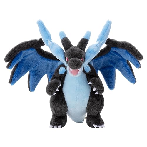 タカラトミーアーツ(TAKARATOMY A.R.T.S) ポケモン キミにきめた！ポケモンゲットぬいぐるみ メガリザードンＸ ぬいぐるみ 幅約35cm