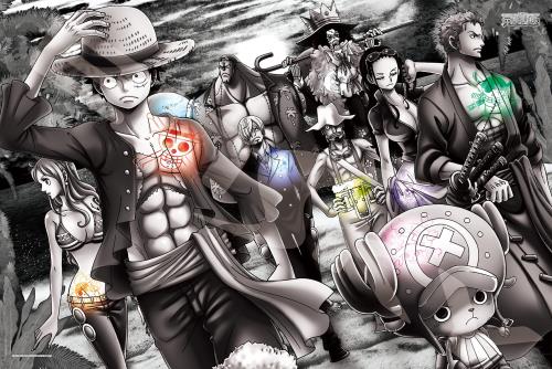 ☆ONEPIECE 1000ピースパズル　おれ達、海賊世代！完成品☆ ☆ONEPIECE 1000ピースパズル おれ達、海賊世代！完成品