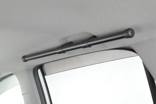 カーメイト(CARMATE) 車内収納 クロスライド シリーズ サイドバー 軽自動車 コンパクトカー 用 左右セット NS123BK