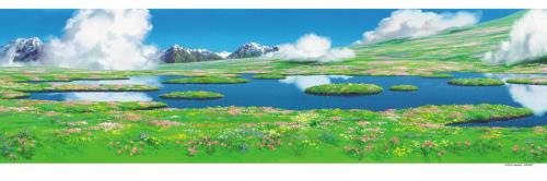 ジグソーパズル ハウルの動く城 背景美術 ハウルのひみつの庭 950ピース (950-204)画像