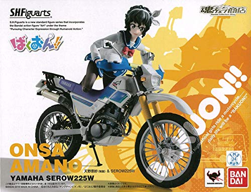 S.H.フィギュアーツ 天野恩紗(制服)＆SEROW225W 『ばくおん！！』(魂ウェブ商店)画像