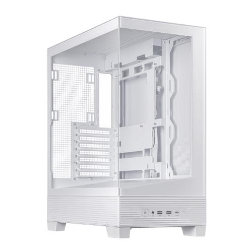 ASUS A31 ATX 対応 PCケース コネクタマザーボード 360mmラジエーター、380mmグラフィックスカード サポート 白 国内