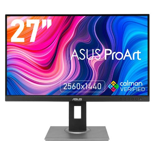 ASUS 27インチ クリエイター向けモニターProArt PA278QV (3年間無輝点保証/IPS/WQHD 2560 x 1440/Rec. 709/Color Accuracy ΔE 2/Calman Verified/Ergonomic Stand)