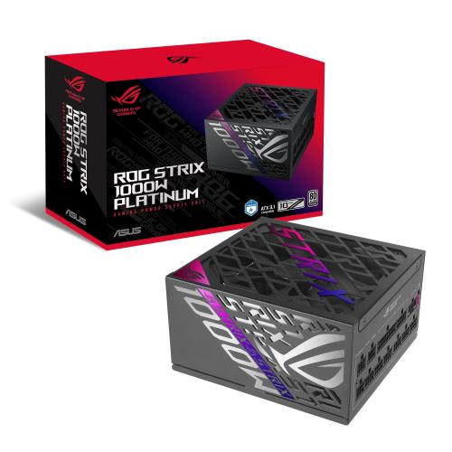 ASUS PSU GPU-FIRST 大型のROGヒートシンク 0dBテクノロジー ATX 3.1 対応 80 PLUSプラチナ認定 1000W ROG-STRIX-1000P-GAMING 国内