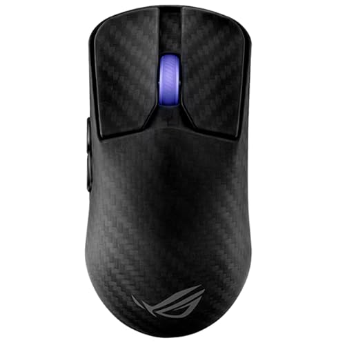 ASUS ROG Harpe Ace Extreme カーボンファイバー製ゲーミングマウス / 47g超軽量 / 有線USB / 低遅延2.4 GHz RF/Bluetooth / 42,000dpi / 8000Hz ポーリングレート/国内