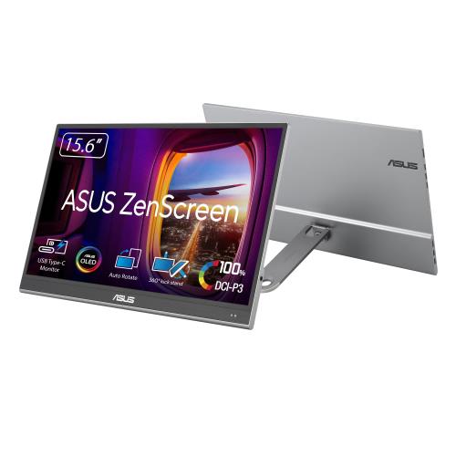 楽天市場】ASUS ポータブルモニター ZenScreen MB166CR-J 16