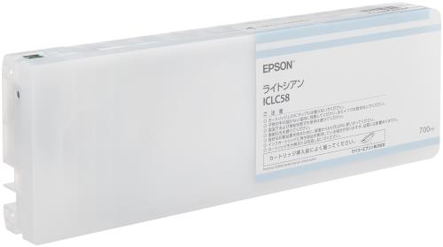 セイコーエプソン インキ薬莢 ともし火シアン 700ml (PX-H10000/H8000用) ICLC58