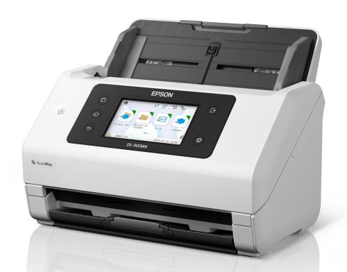 エプソン スキャナ DS-900WN A4腰掛けフィードスキャナ（70枚/分、有線/無線電話ローカルエリアネットワーク、4.3型タッチパネル）