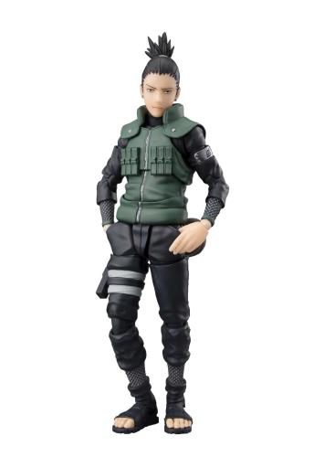 TAMASHII NATIONS S.H.フィギュアーツ NARUTO-ナルト-疾風伝 奈良シカマル -十手先を見抜く頭脳- 約145mm PVCABS製 塗装済み可動フィギュア画像