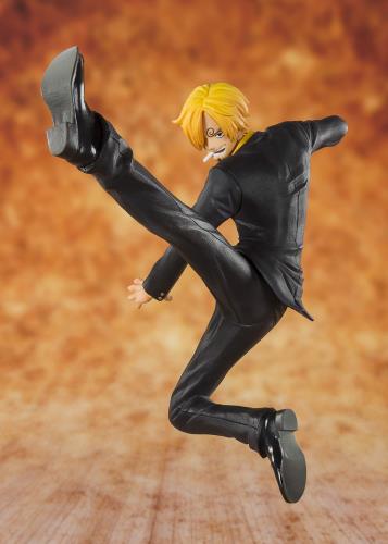 TAMASHII NATIONS フィギュアーツZERO ONE PIECE 黒足のサンジ 約130mm ABSPVC製 塗装済み完成品フィギュア
