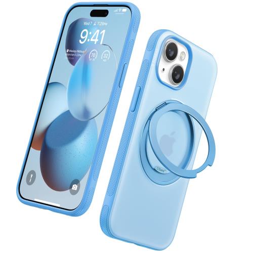 春の色・パウダーブルーTORRAS iPhone 15 用 ケース カメラコントロールボタン付き 縦横両対応 マグネット搭載 MagSafe対応 米軍MIL規格耐衝撃 リング 指紋防止 黄変・ 7,453円