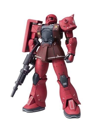 TAMASHII NATIONS GUNDAM FIX FIGURATION METAL COMPOSITE 機動戦士ガンダムTHE ORIGIN MS-05S ザクI(シャア専用機) 約180mm ABSPVCダイキャスト製 塗装済み可動フィギュア画像