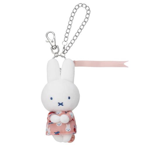 ミッフィー マスコットキーチェーン　りんご　miffy＆Boris MIFFY FRUITS マスコットキーチェーン りんご|【ぬいぐるみの