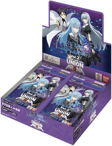バンダイ(BANDAI) UNION ARENA ブースターパック 転生したらスライムだった件 Vol.2EX09BT(BOX)16パック入り 対象年齢：9歳以上画像