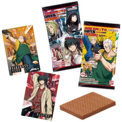 バンダイ(BANDAI) SAKAMOTO DAYSウエハース-The Animation- (20個入) 食玩・ウエハース（焼菓子） (SAKAMOTO DAYS)画像