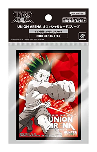 バンダイ (BANDAI) UNION ARENA オフィシャルカードスリーブ HUNTER×HUNTER画像