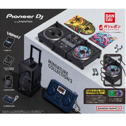 BANDAI Pioneer DJ by AlphaTheta ミニチュアコレクション2 × 全4種セット フルコンプ ガチャガチャ カプセルトイ
