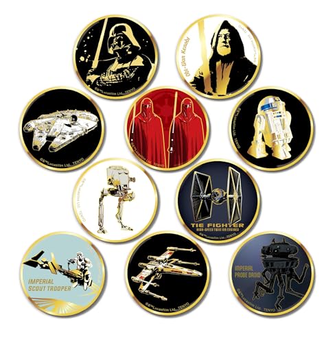 テンヨー(Tenyo) STAR WARS スター・ウォーズ 金バッジ vol.2 10個入BOX販売 WKB-S02
